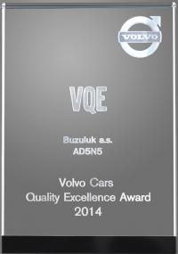 Quality Excellence Award 2014